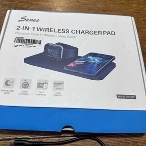 Seneo 2-in-1 Wireless Charger Pad new in box